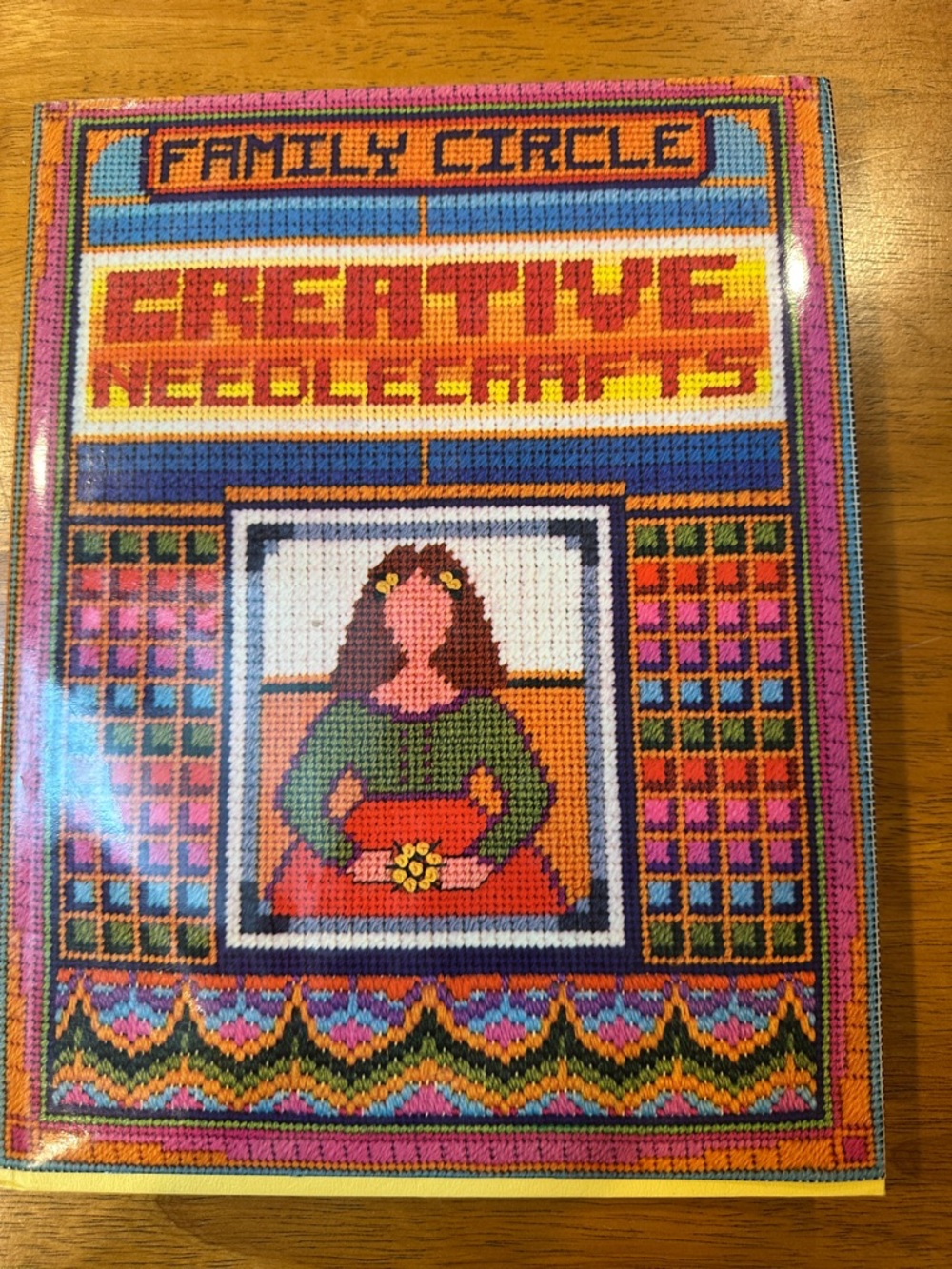 Family Circle Creative Needlecrafts Colorful Teaching Book